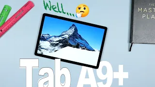 Galaxy Tab A9 PLUS | NOT What I Expected...
