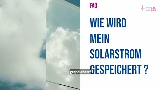 FAQ - Wie wird mein Strom gespeichert?