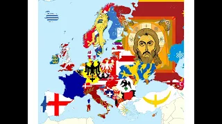 Every European Country's First Flags (OLD & OUTDATED)