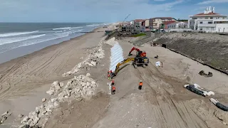 Lacanau érosion du littoral