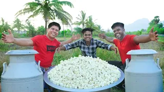 PANNER MAKING | Homemade Panner Making & Cooking Recipe | Panner Butter Masala | Village Food