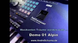 KORG Pa5X Musikant Demo 01 Alpin / Das Karwendel Lied www.AndreSchurna.de