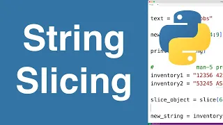 String Slicing | Python Tutorial