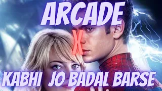 Arcade x Kabhi Jo Badal Barse Spider Man Version By TASM_EditzZone #shorts #viral #ytshorts
