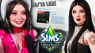 exploring the creepiest town in The Sims 3: Midnight Hollow ⋆｡🕸️🕷️✮⋆˙