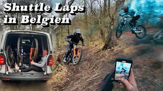 Traumhafte Trails😍 Wir SHUTTELN in Belgien 🇧🇪 HIGHSPEED DH TRAINING| 4K | Julian Schneider