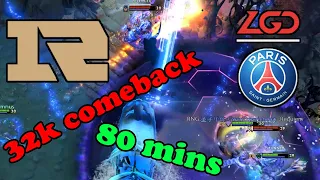 [EPIC] RNG vs LGD Amazing 32k comeback ultra late game - DPC China | Dota2Orbs