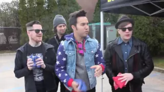 Fall Out Boy Plays Cornhole!