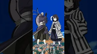 Who is strongest? Naruto VS Demon slayer #anime #edit #naruto #shorts