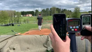 Testing the Pitch Logic vs our Stalker and Pocket Radar - 91 mph