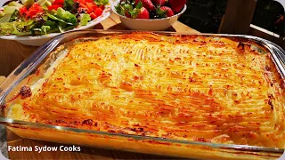 How to make Cottage Pie, with a refreshing Salad on the side.