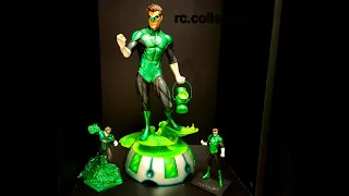 Green Lantern Lanterna Verde Sideshow 1/4 Statue DC Comics Unboxing Review