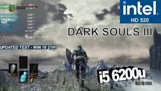 Dark Souls III Intel HD 520 | i5 6200u | Updated Performance Test