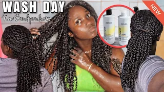 Bonding Products are in ?! Wash Day after Mini Twists NEW Bond Hair Products by Kenra Professionals