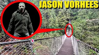 IF YOU EVER SEE JASON VOORHEES IN MONSTER FOREST, DO NOT TRY TO CROSS HIS BRIDGE! (HE HURT STROMEDY)