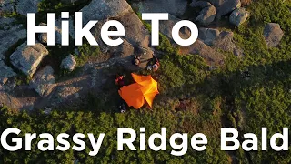 Grassy Ridge Bald Backpacking from Carvers Gap Trailhead