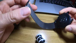 Guida montaggio cinturino maglia milanese acciaio inox inossidabile Huawei Samsung Amazfit