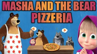 Masha and the Bear Pizzeria Make the Homemade Pizza for Your Friends| Masha Games | Godzilla Gamer18