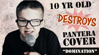 10 yr old DESTROYS "Domination" by Pantera (v1/3) / O'Keefe Music Foundation