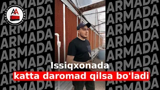 Issiqxonada katta daromad qilsa bo'ladi. Armada Generatorlari 📲95 642 00 05