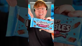 Trying MrBeast’s NEW Feastables Bar.. Is It Any Good?