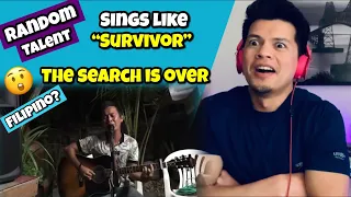 When Random guy Sings "The Search Is Over" and it becomes a personal concert (Survivor) Nurse Reacts