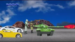 Kids Soldiers tank and AutoBots GoGoToy Full animation for kids