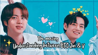 Taejin / JinV:The amazing understanding between BTS Jin & V. When words aren't needed between them