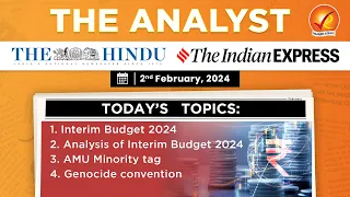 The Analyst | 2nd February 2024 | Vajiram & Ravi | Daily Newspaper Analysis | Current Affairs Today