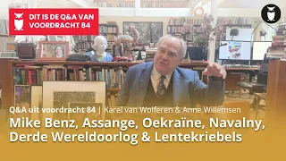 Q&A Karel van Wolferen over: Mike Benz, Assange, Oekraïne, Navalny, Derde Wereldoorlog, Lentekiebels