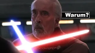 Warum hat Count Dooku Palpatine in Episode 3 nicht entlarvt? (Legends)