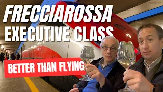 Frecciarossa Executive Class  better than flying! - A full review of Trenitalia Executive Class