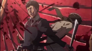 Attack on Titan Erwin and Mikasa saves Eren Season 2 Episode 11 Sub HD