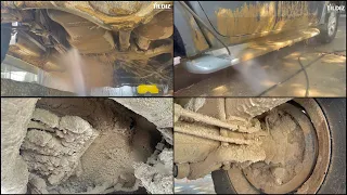 4x4 OFF ROAD Araç YIKADIK! Alt& Motor yıkama Detailing a Muddy 4x4 Engine & Bottom Deep Clean #asmr