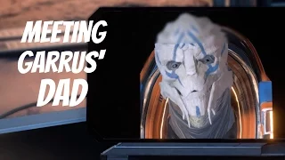 Mass Effect Andromeda - Meeting Garrus' Dad "Castis Vakarian" + Shepard, Garrus and Reapers