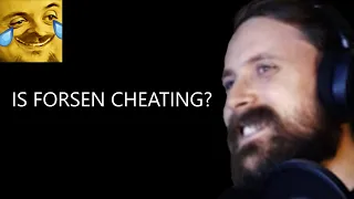 Forsen Reacts to Is Forsen cheating??!? [Official mod response]