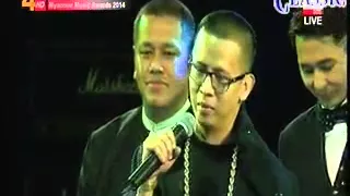 ရန္ရန္ခ်မ္း+Snare myanmar music awards 2014