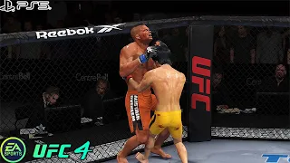 UFC 4 | Bruce Lee VS Alistair Overeem |  PS5