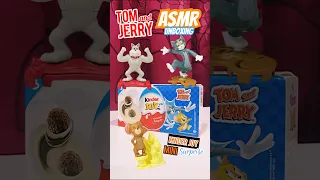 Tom and Jerry Kinder Joy Surprise Eggs Toys 🧀🛹 Unboxing😱 #asmr #shorts #tomandjerry #cute