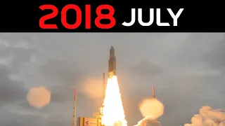 Rocket Launch Compilation 2018 - July