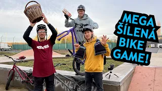 NEJŠÍLENĚJŠÍ BIKE CHALLENGE VE SKATEPARKU Feat.BIKE O'CLOCK