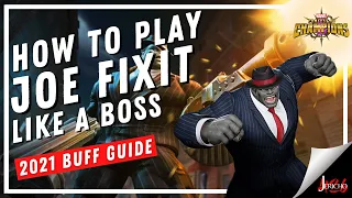 How to Use Joe Fixit Buffed 2021 Guide MCoC Guide Marvel Contest of Champions