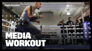 Training Day: Lopez vs Kambosos Jr plus undercard media workout