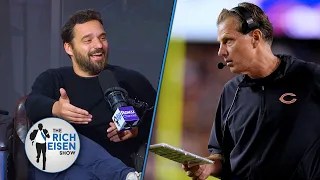 Bears Fan Jake Johnson on Chicago Keeping Eberflus: I Still Want Jim Harbaugh | The Rich Eisen Show