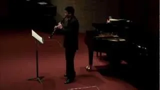 Burt Hara - Muczynski - Time Pieces for Clarinet and Piano, Op. 43 - IV - Introduction