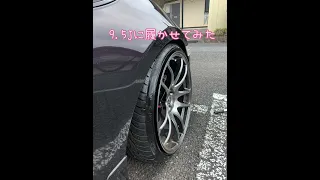 18インチ9.5Jに225/35を履かせてみた #zn6 #toyota86 #brz #shorts