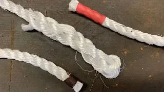 Stopping a rope from fraying