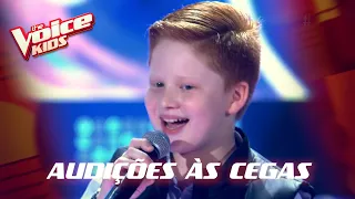 Gustavo Bardim canta 'Vida Vazia' nas Audições às Cegas – ‘The Voice Kids’ | 6ª Temporada