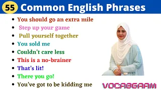 55 Common English Phrases - English Speaking Practice