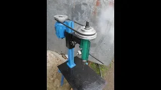 Сверлильный станок своими руками  Ч 1 Стойка и каретка DIY drilling machine
